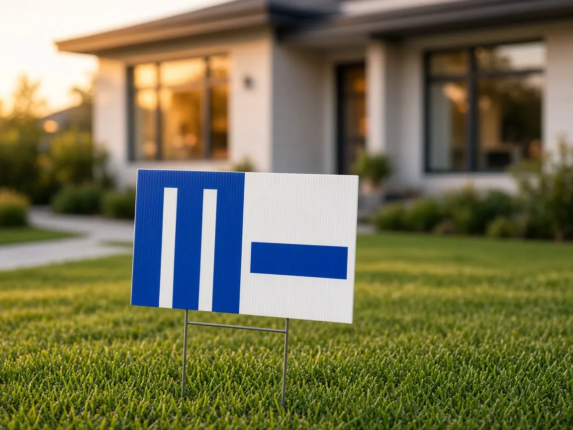 Yard signs example